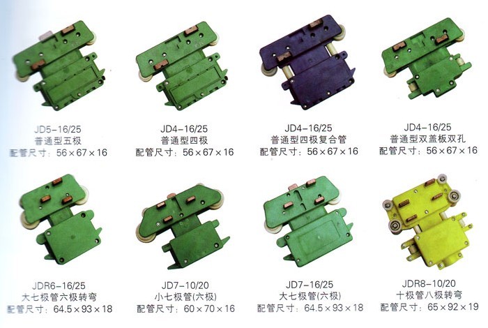 JDR4-16/40JDR4-16/40（防尘型转弯）集电器-扬州达瑞有限公司